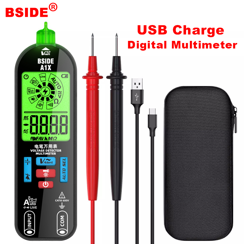 Logic Analyzer Usb - Multimetro Digitale Intelligente BSIDE A1X con