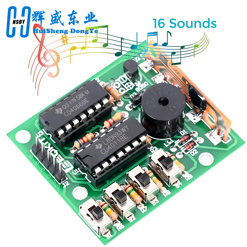 16 Scatola di risonanza musica - Diy Electronics Learning Kit recensione e prezzo