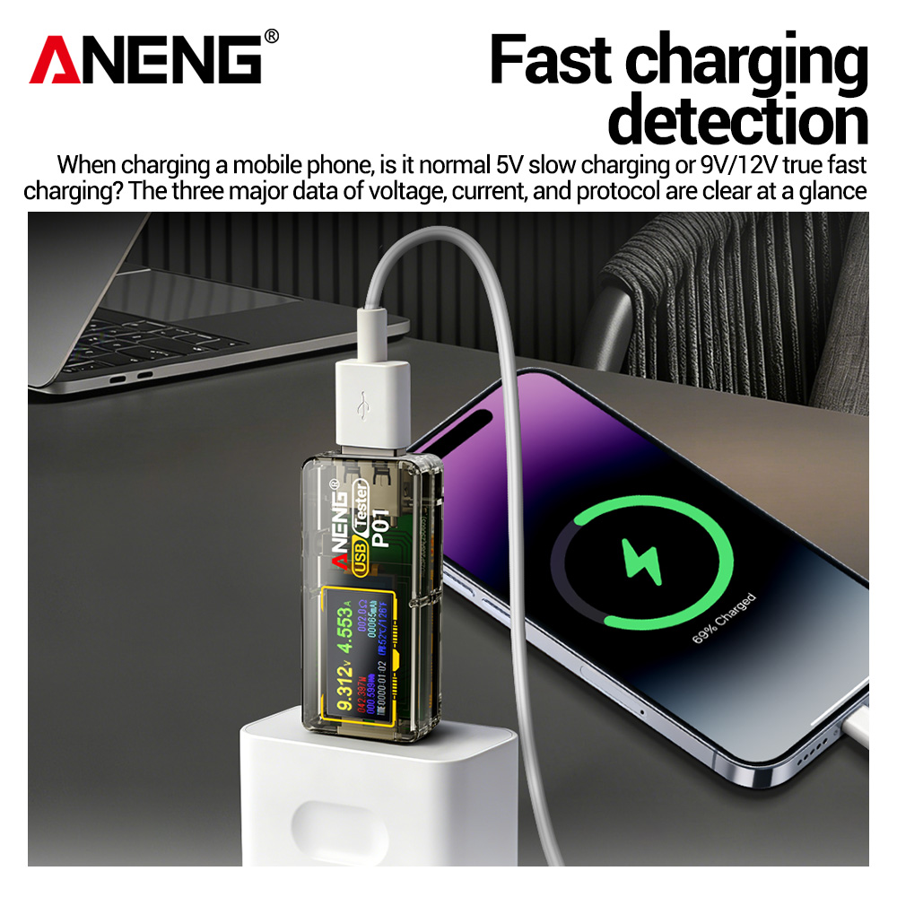 ANENG P01 Tester USB, Voltmetr - Logic Analyzer Usb recensione e prezzo